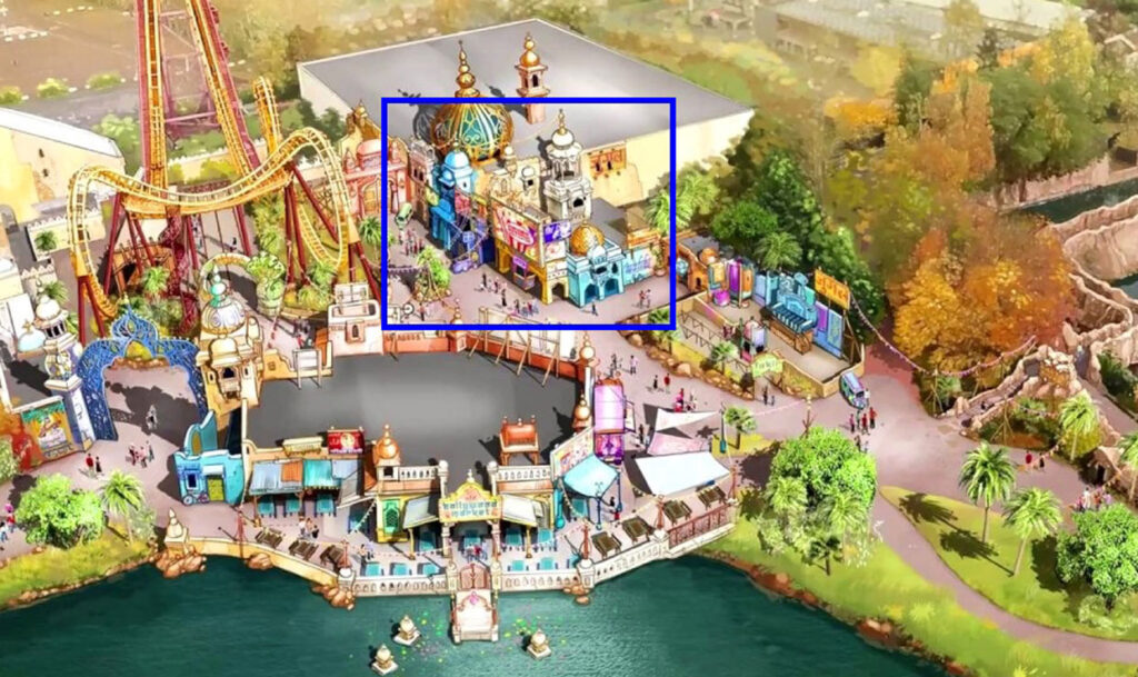 Costruttivo tematizzazioni Walibi Park, Belgium