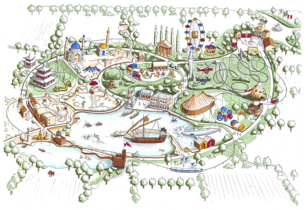 Studio di fattibilità per la costruzione di un parco divertimenti